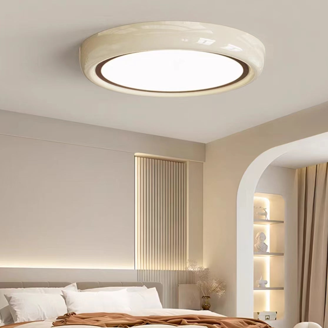 Minimalist Style Bedroom Round LED Ceiling Light