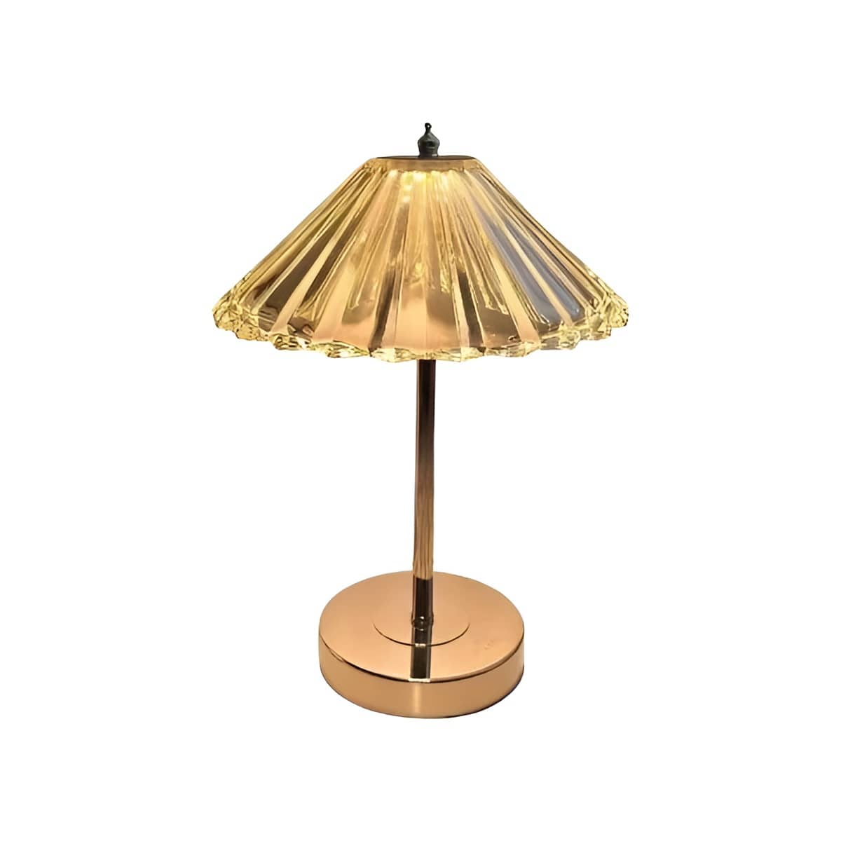 Modern Ambient Crystal Bedside Lamp