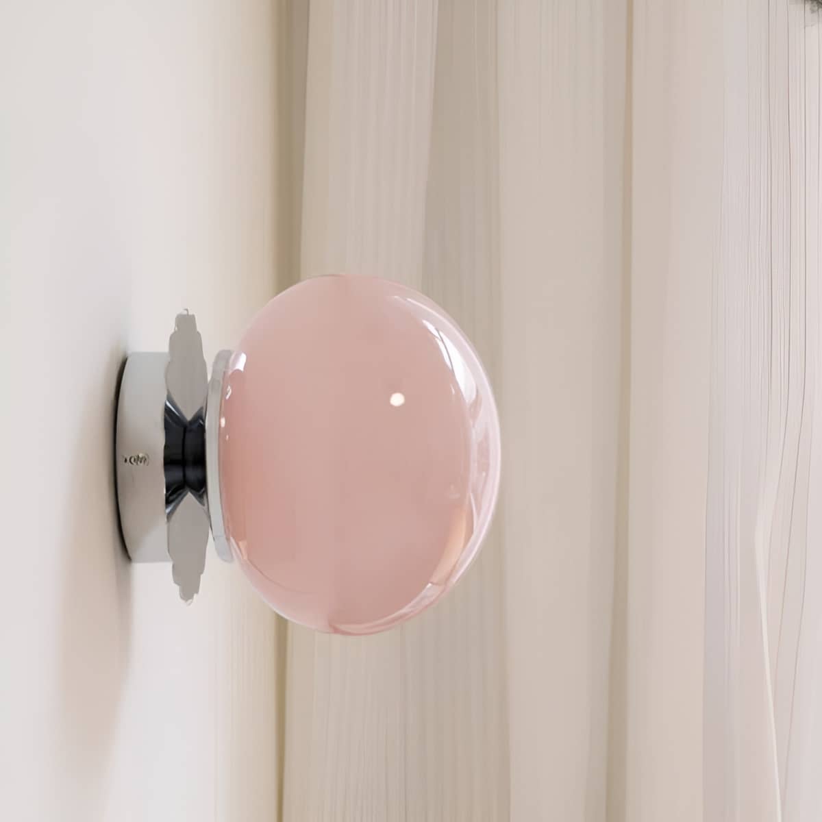 Modern Bauhaus Globe Glass Wall Light