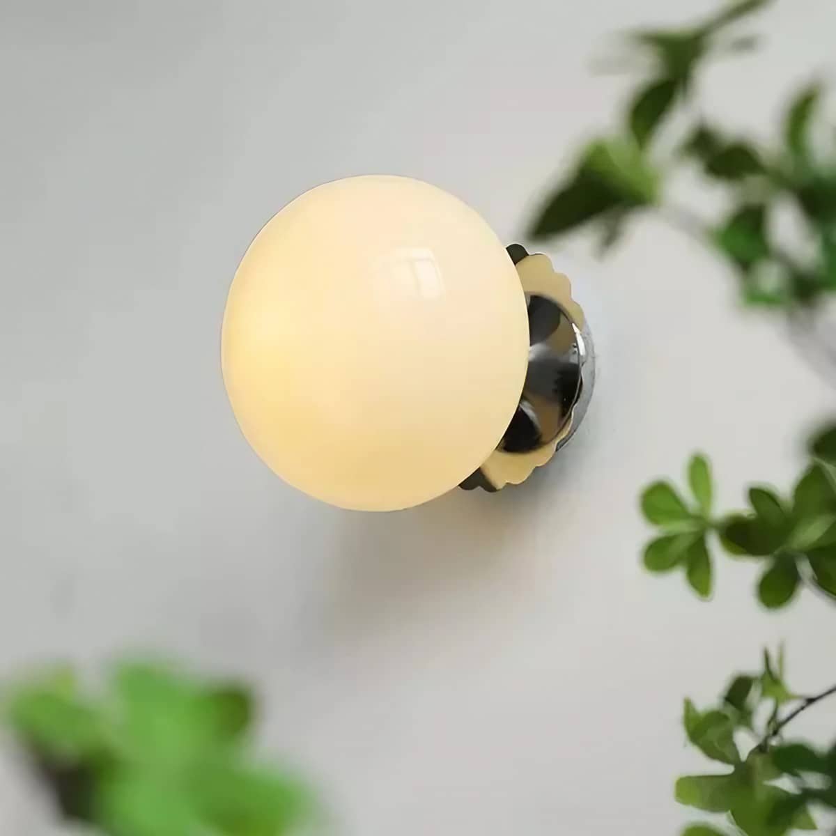 Modern Bauhaus Globe Glass Wall Light