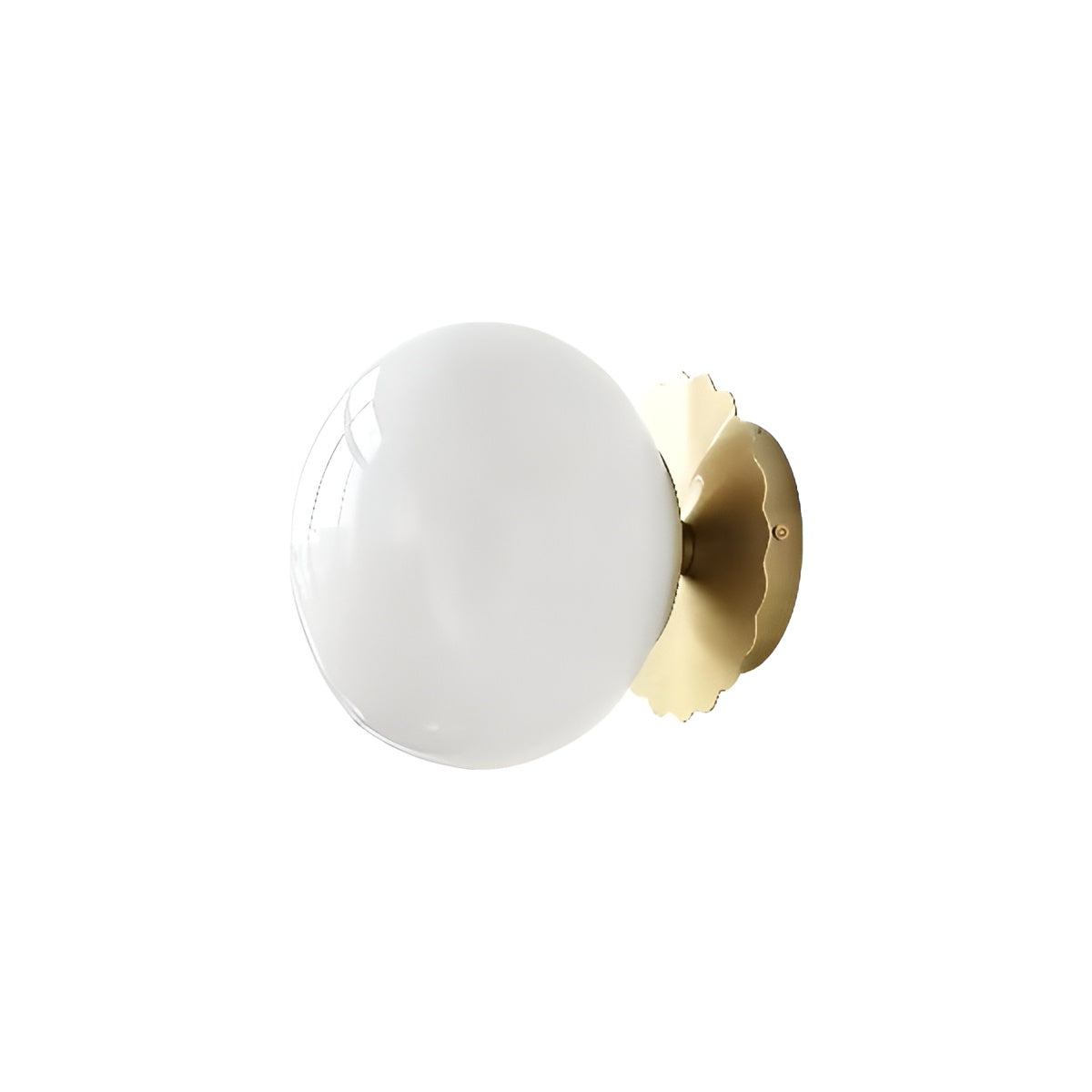 Modern Bauhaus Globe Glass Wall Light