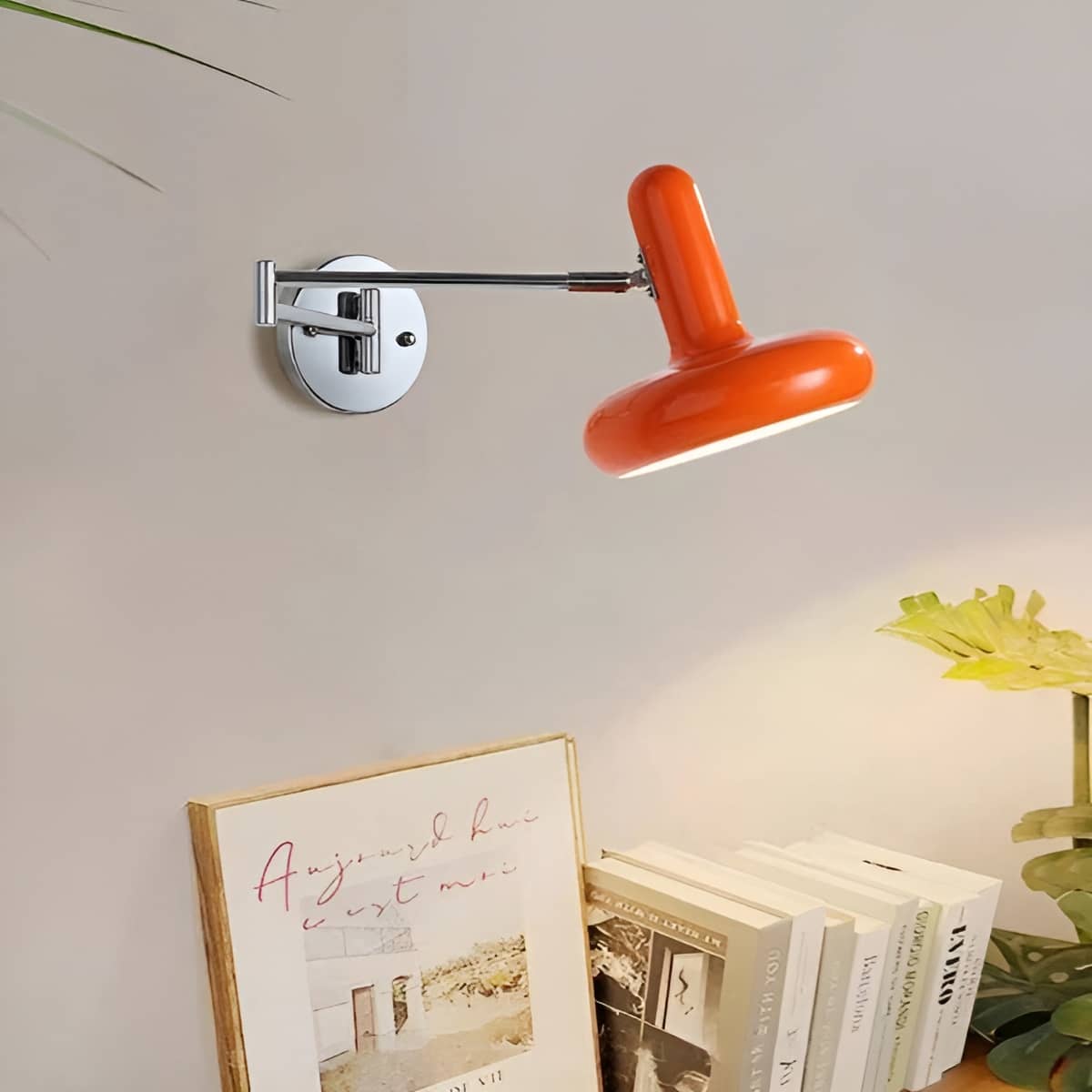 Modern Bedside Reading Wall Light with Extendable Arm