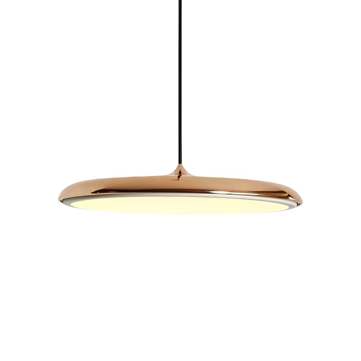 Modern Macaron Disc LED Hanging Lamp