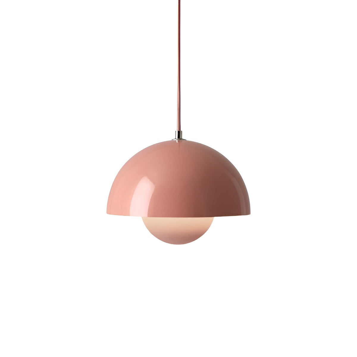 Modern Macaron Flowerpot Pendant Light pink