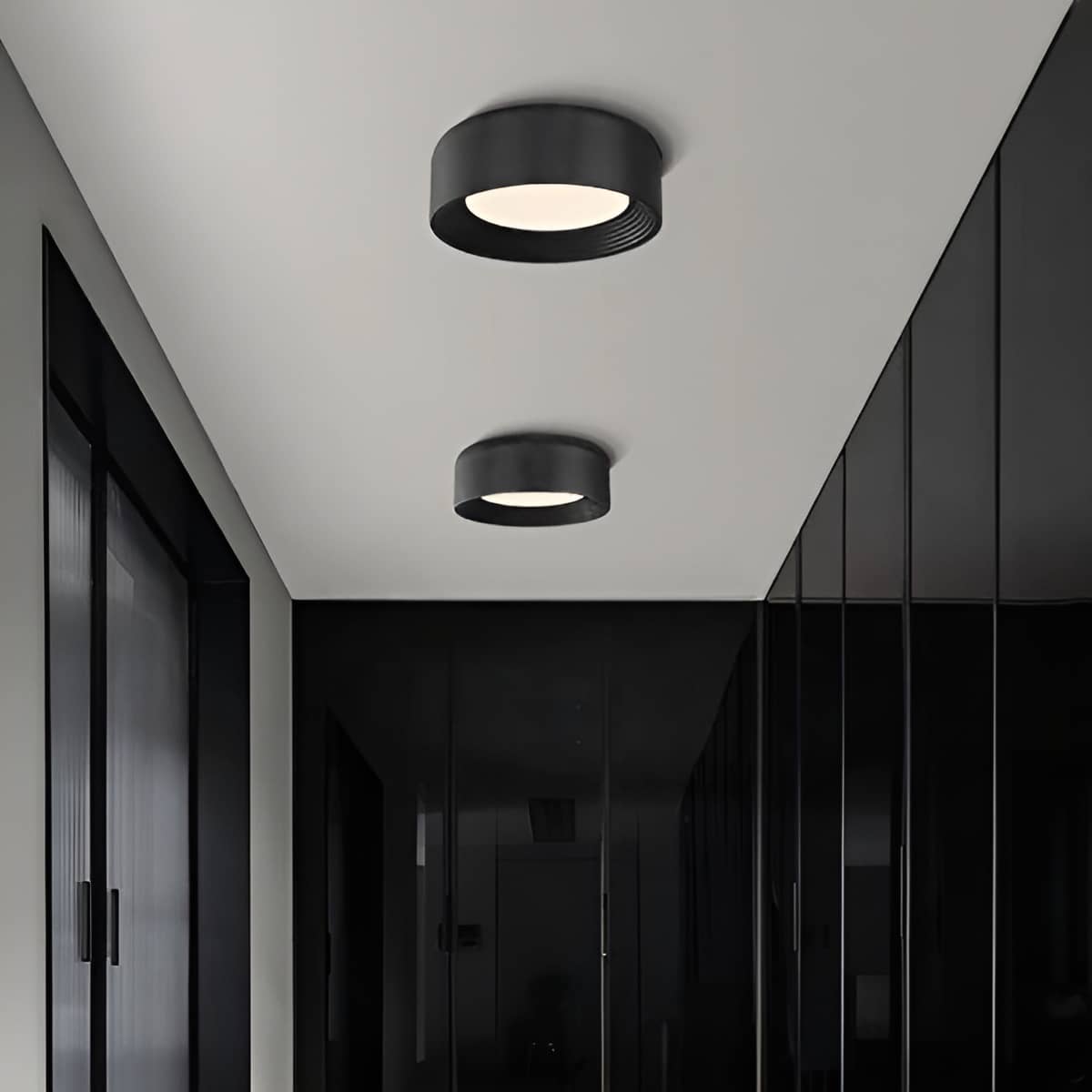 Modern Iron Round LED Interior Ceiling Light