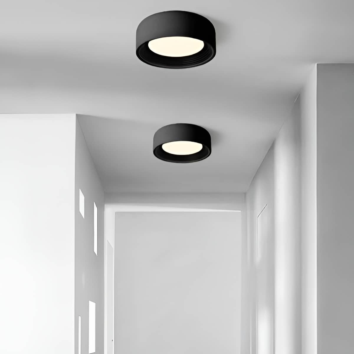 Modern Iron Round LED Interior Ceiling Light