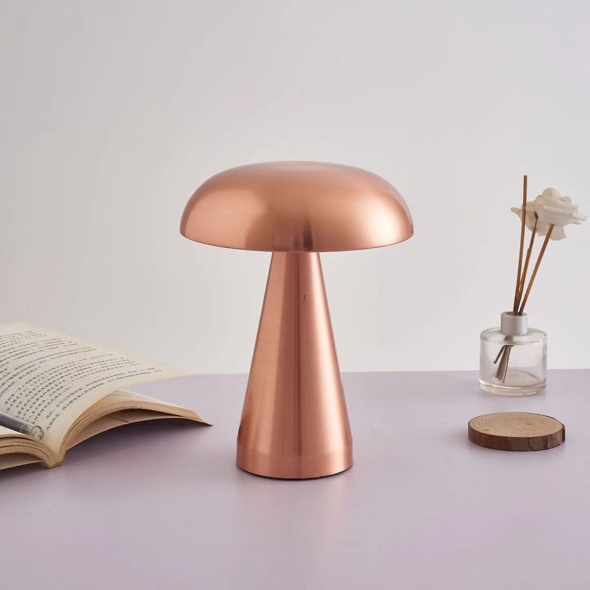 Modern Mushroom Rechargeable Table Lamp