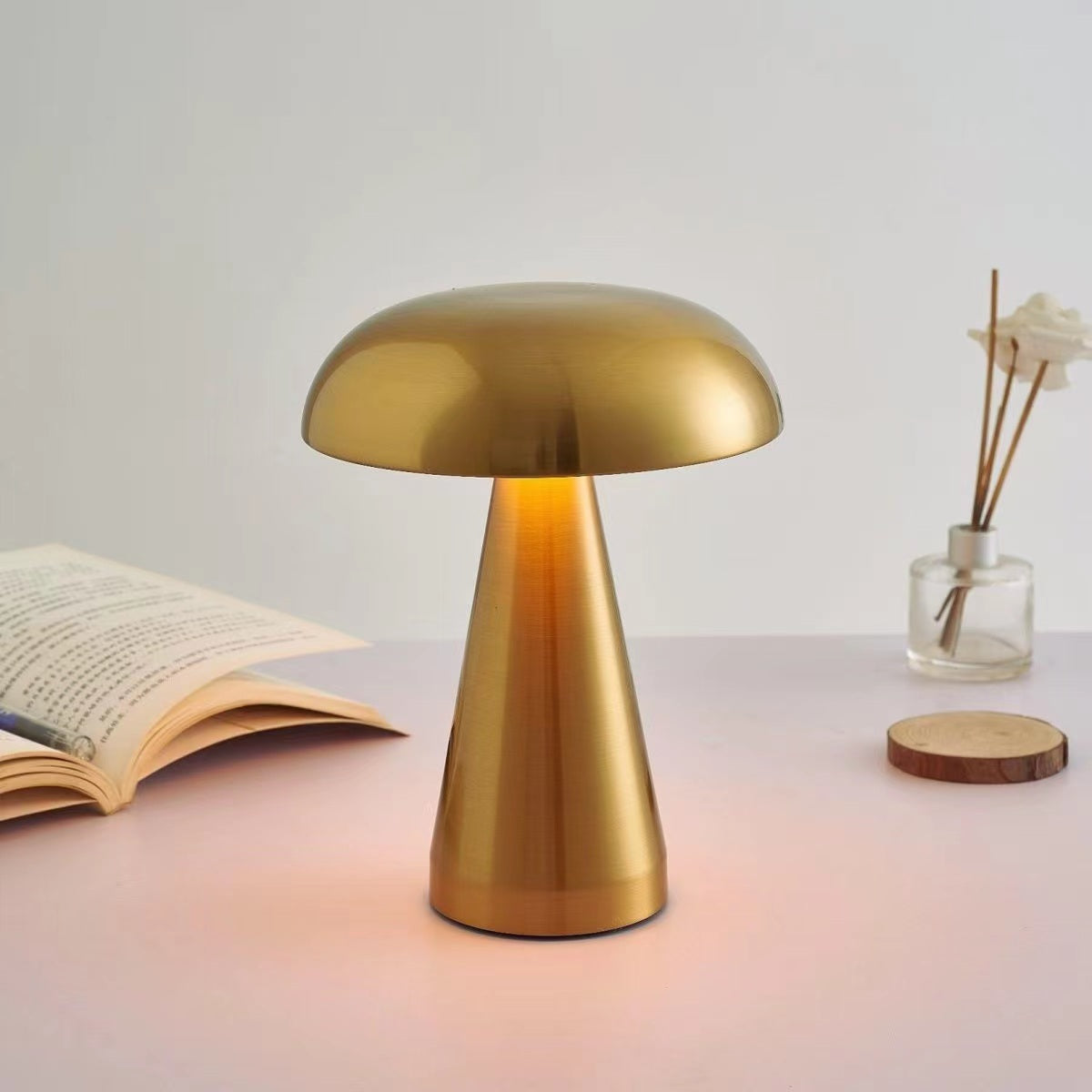 Modern Mushroom Rechargeable Table Lamp