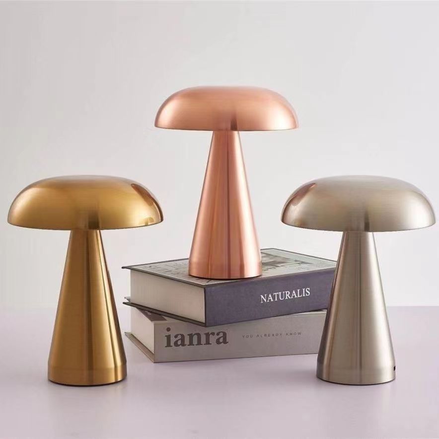 Modern Mushroom Rechargeable Table Lamp