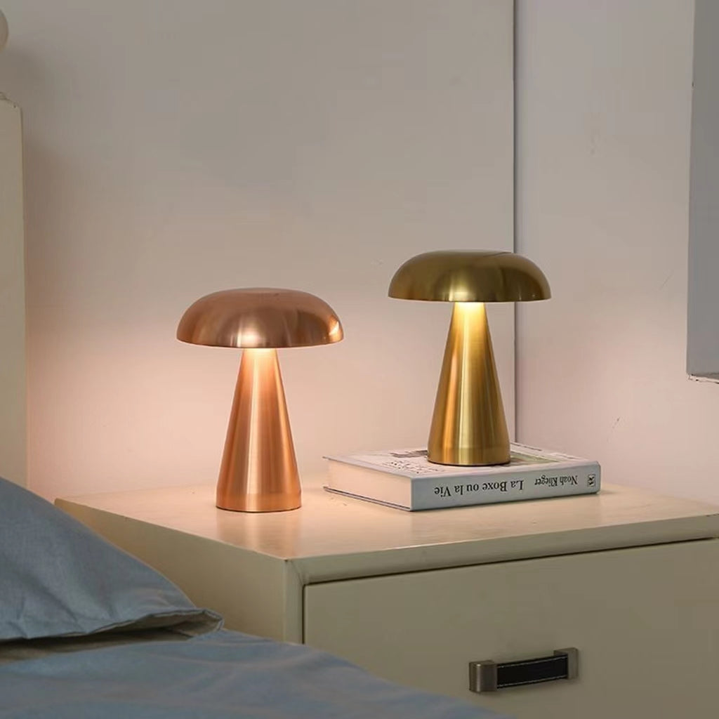 Modern Mushroom Rechargeable Table Lamp