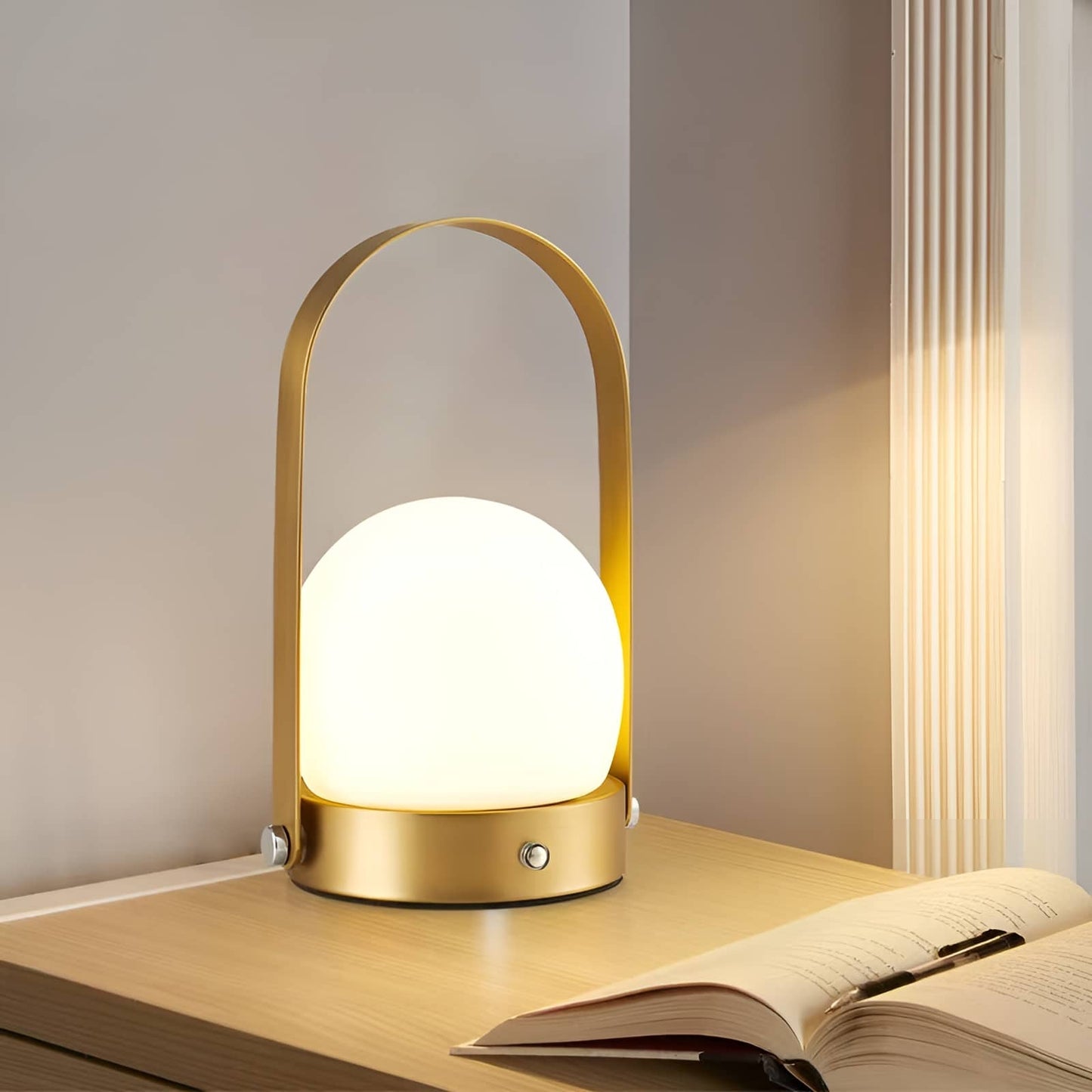 Modern Rechargeable Portable Camping Table Lamp