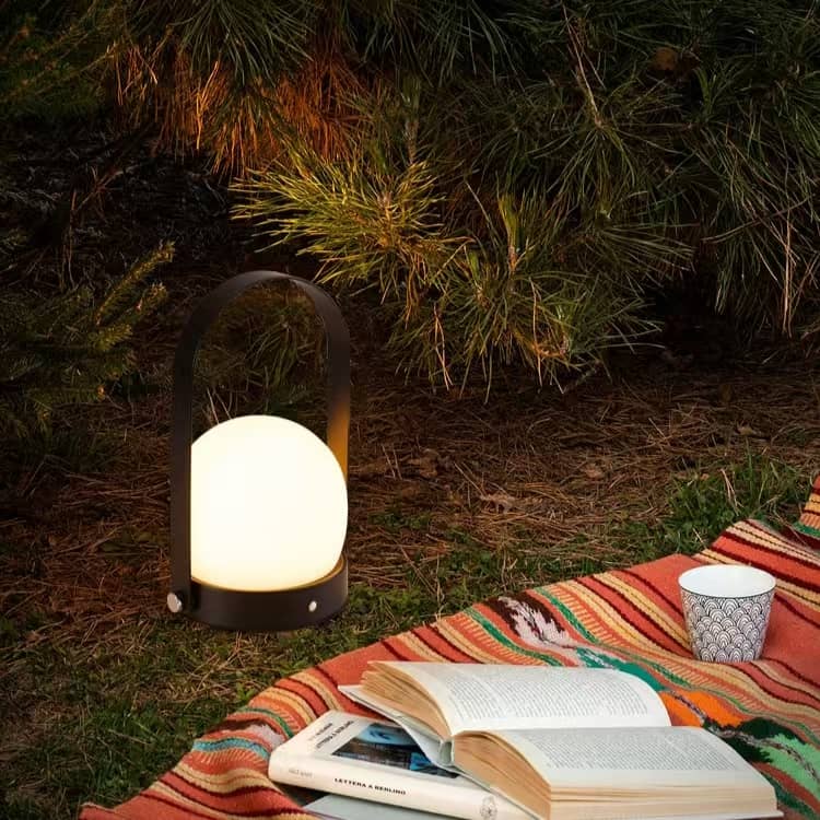 Modern Rechargeable Portable Camping Table Lamp