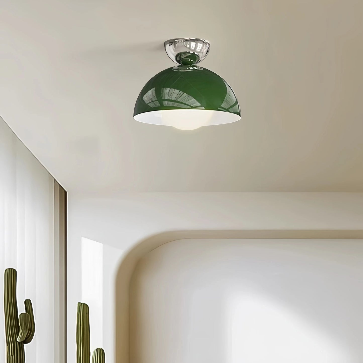 Modern Bauhaus Dome Metal Ceiling Light