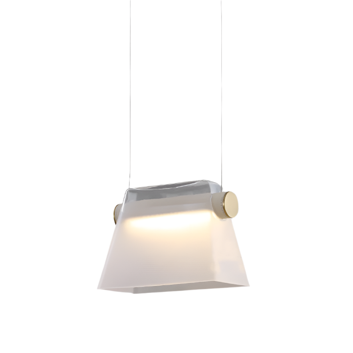 Modern Cowbell LED Handbag Shaped Pendant Light