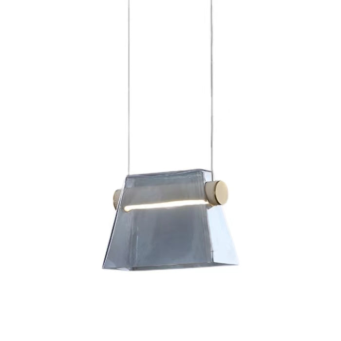 Modern Cowbell LED Handbag Shaped Pendant Light