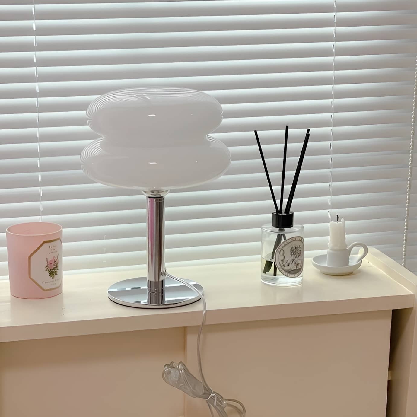 Modern Creative Bauhaus Glass Table Lamp