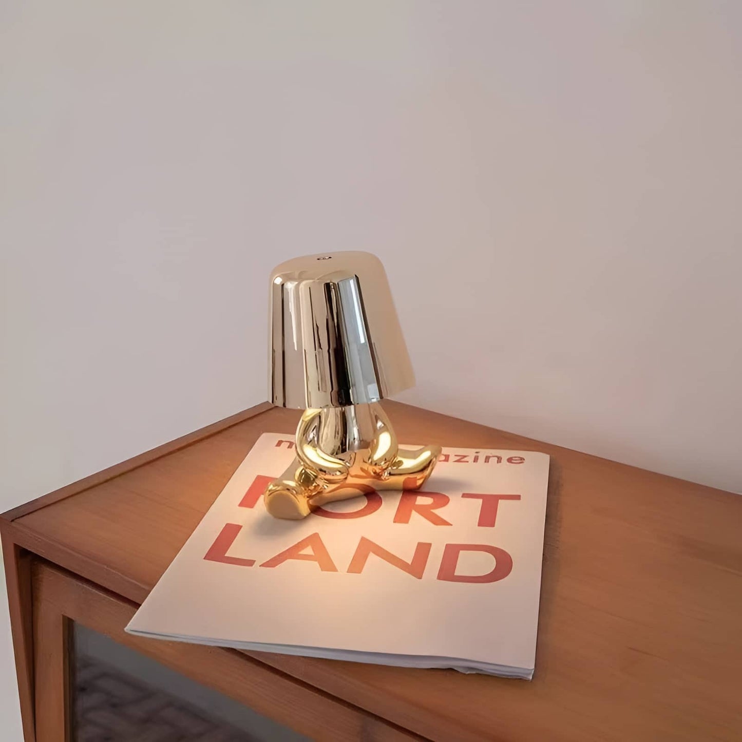 Modern Creative Rechargeable Little Man Table Lamp
