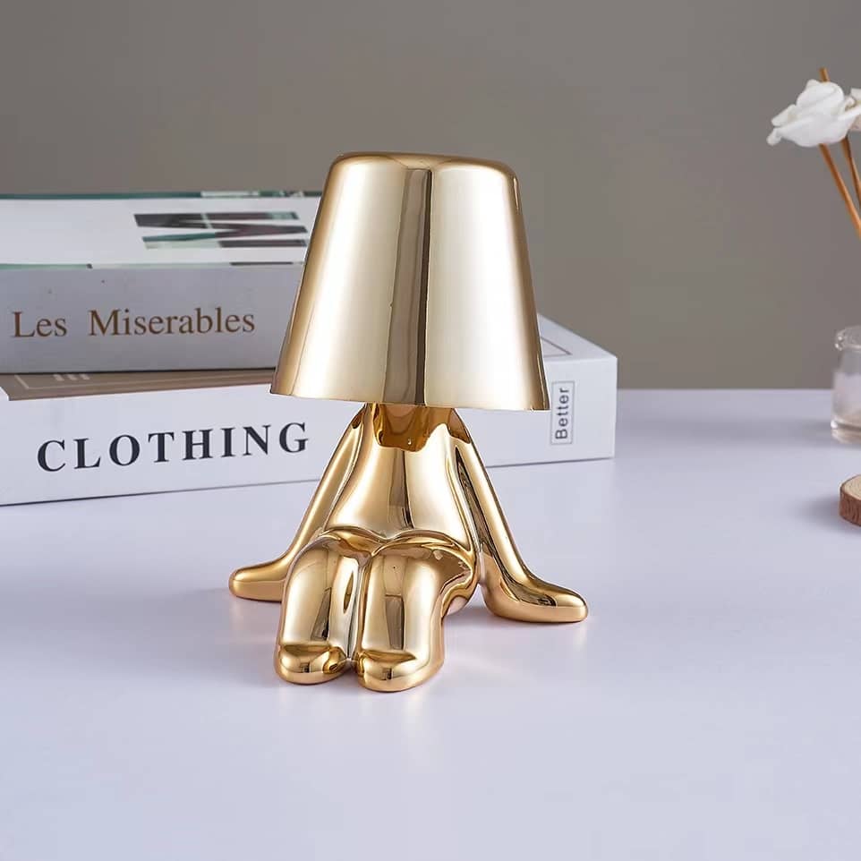 Modern Creative Rechargeable Little Man Table Lamp