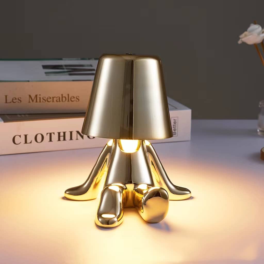 Modern Creative Rechargeable Little Man Table Lamp