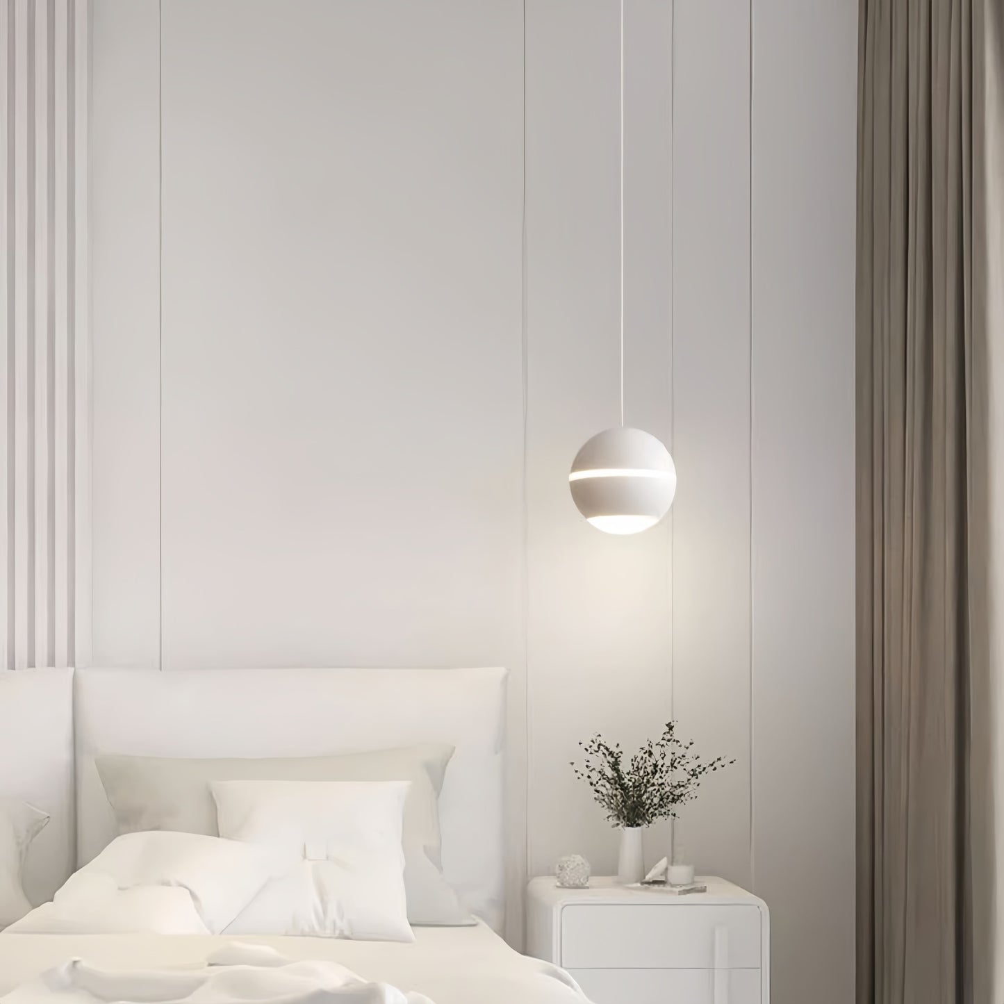 Modern Metal Globe LED Pendant Light