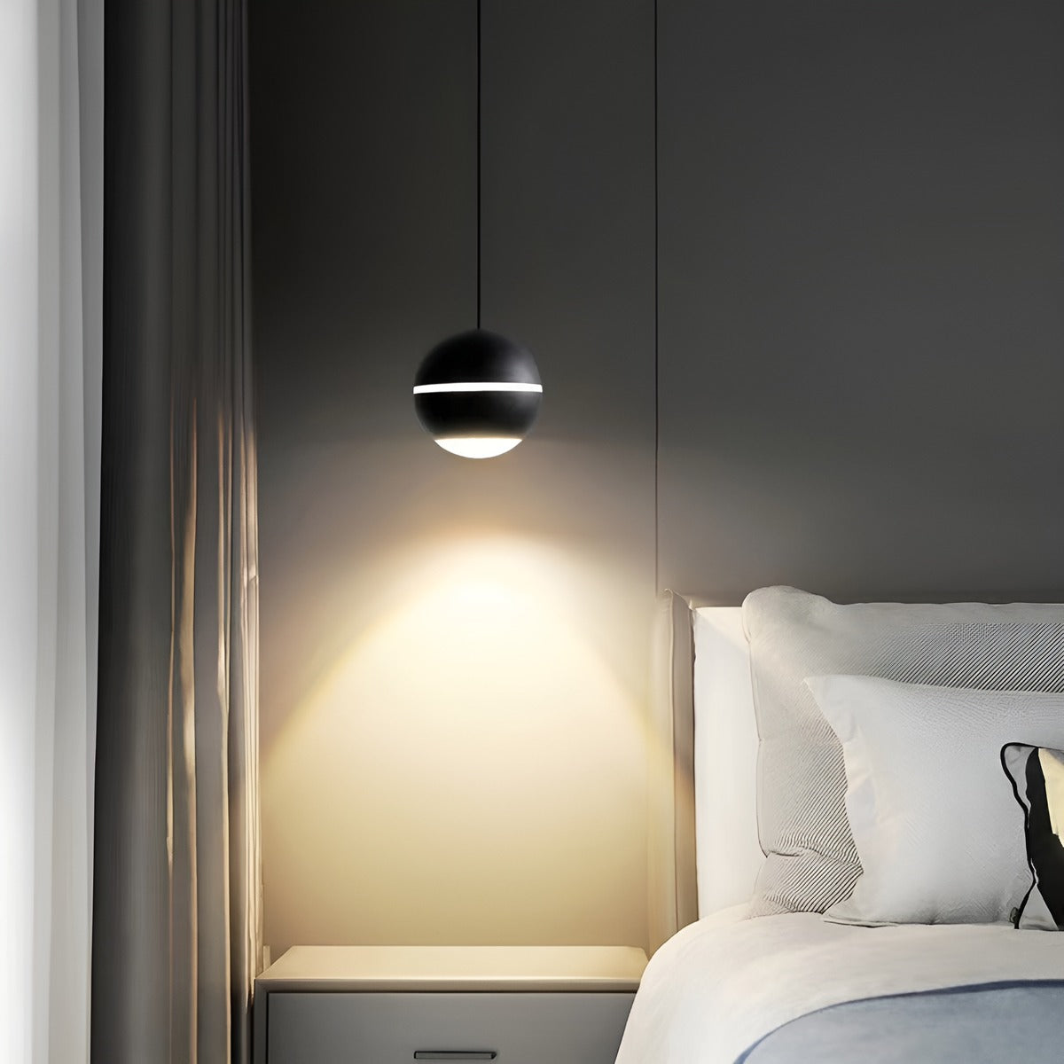 Modern Metal Globe LED Pendant Light