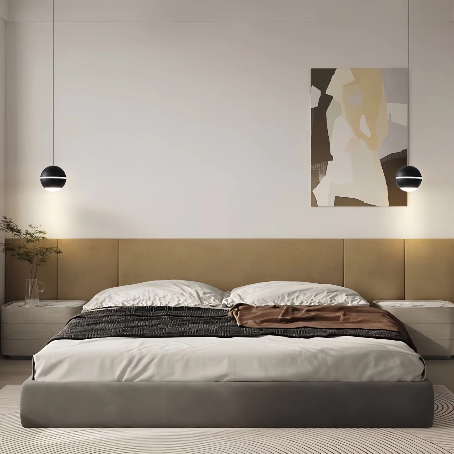 Modern Metal Globe LED Pendant Light