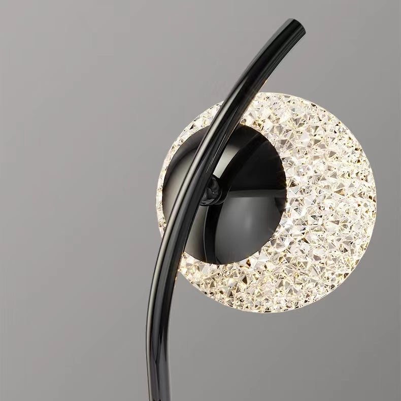 Modern Minimalist Crystal Globe Table Lamp