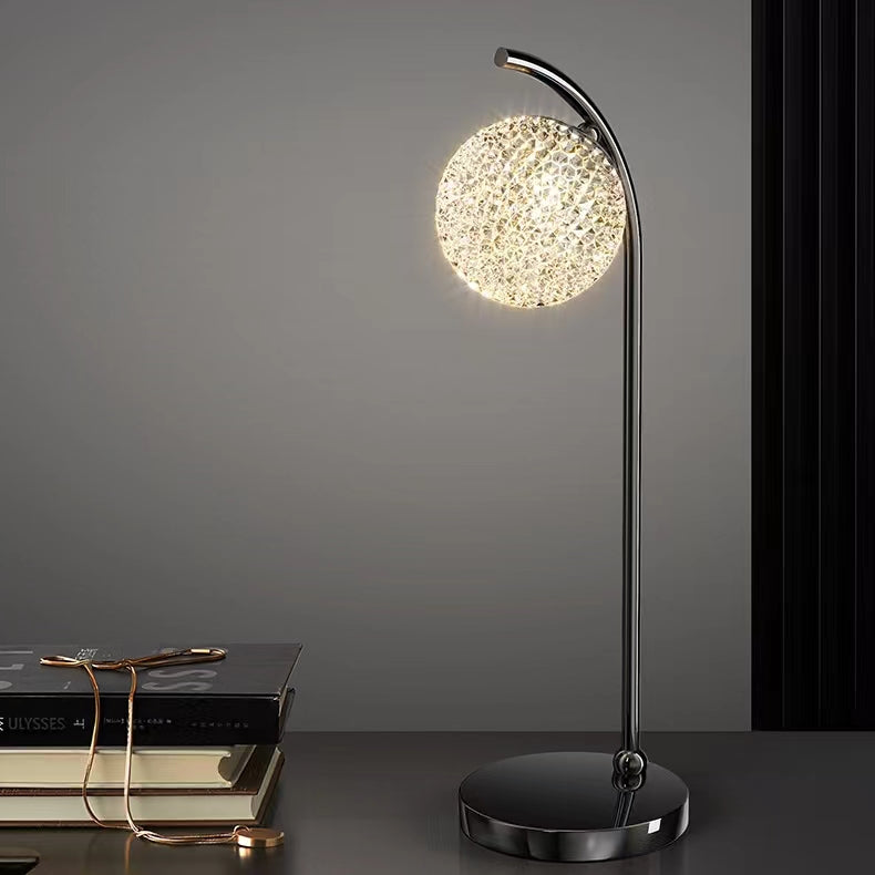Modern Minimalist Crystal Globe Table Lamp
