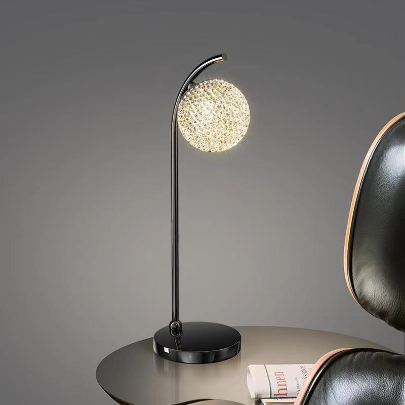 Modern Minimalist Crystal Globe Table Lamp