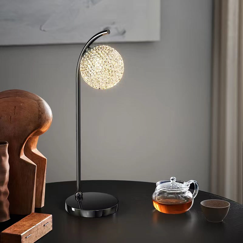 Modern Minimalist Crystal Globe Table Lamp