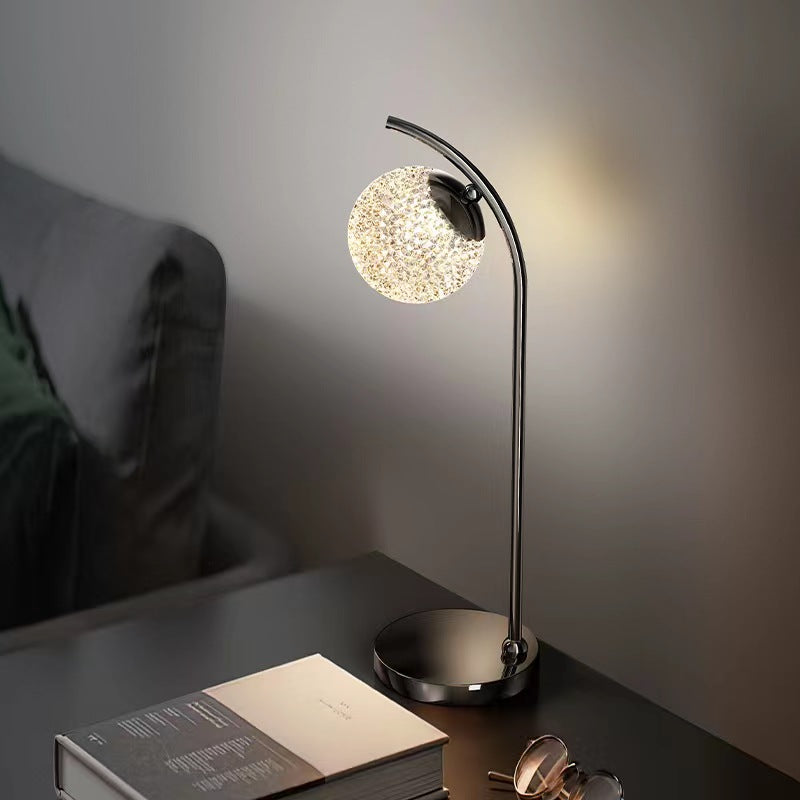 Modern Minimalist Crystal Globe Table Lamp