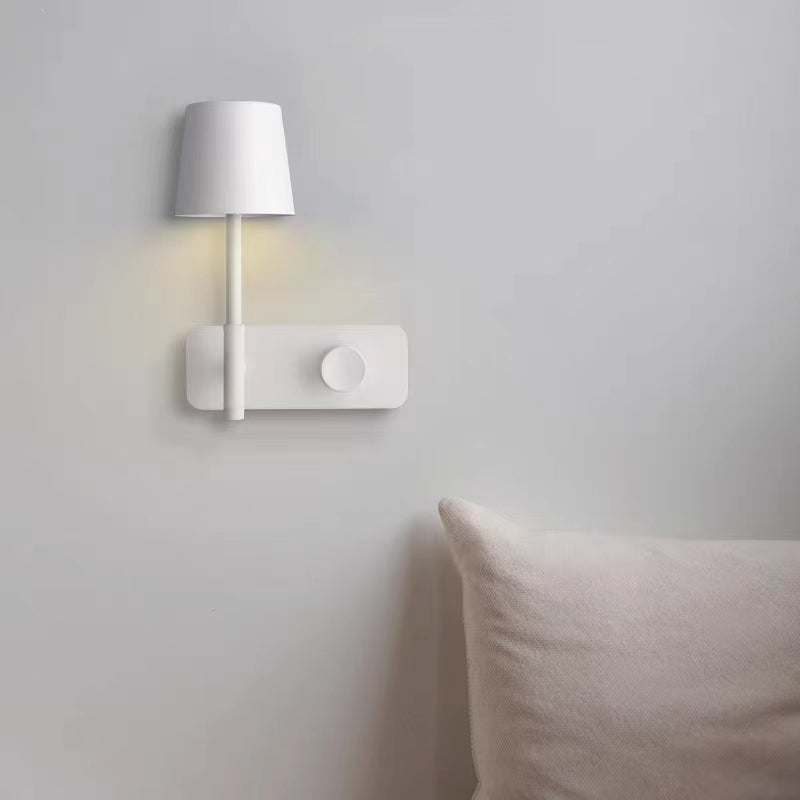 Modern Minimalist LED Dimmable Bedside Wall Sconce