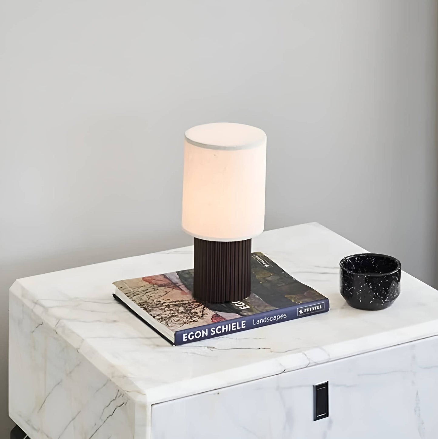 Modern Minimalist Rechargeable Fabric Table Lamp