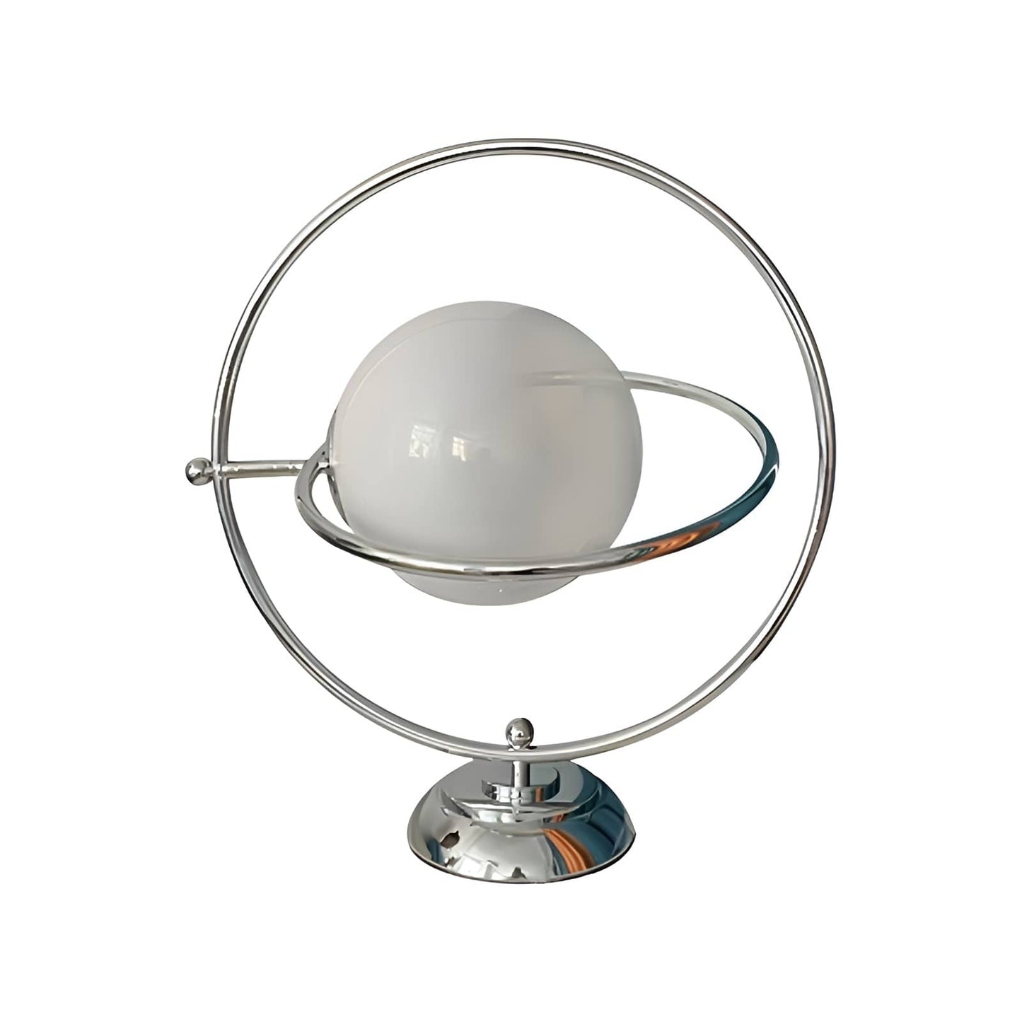 Modern Rotating Glass Globe Table Lamp