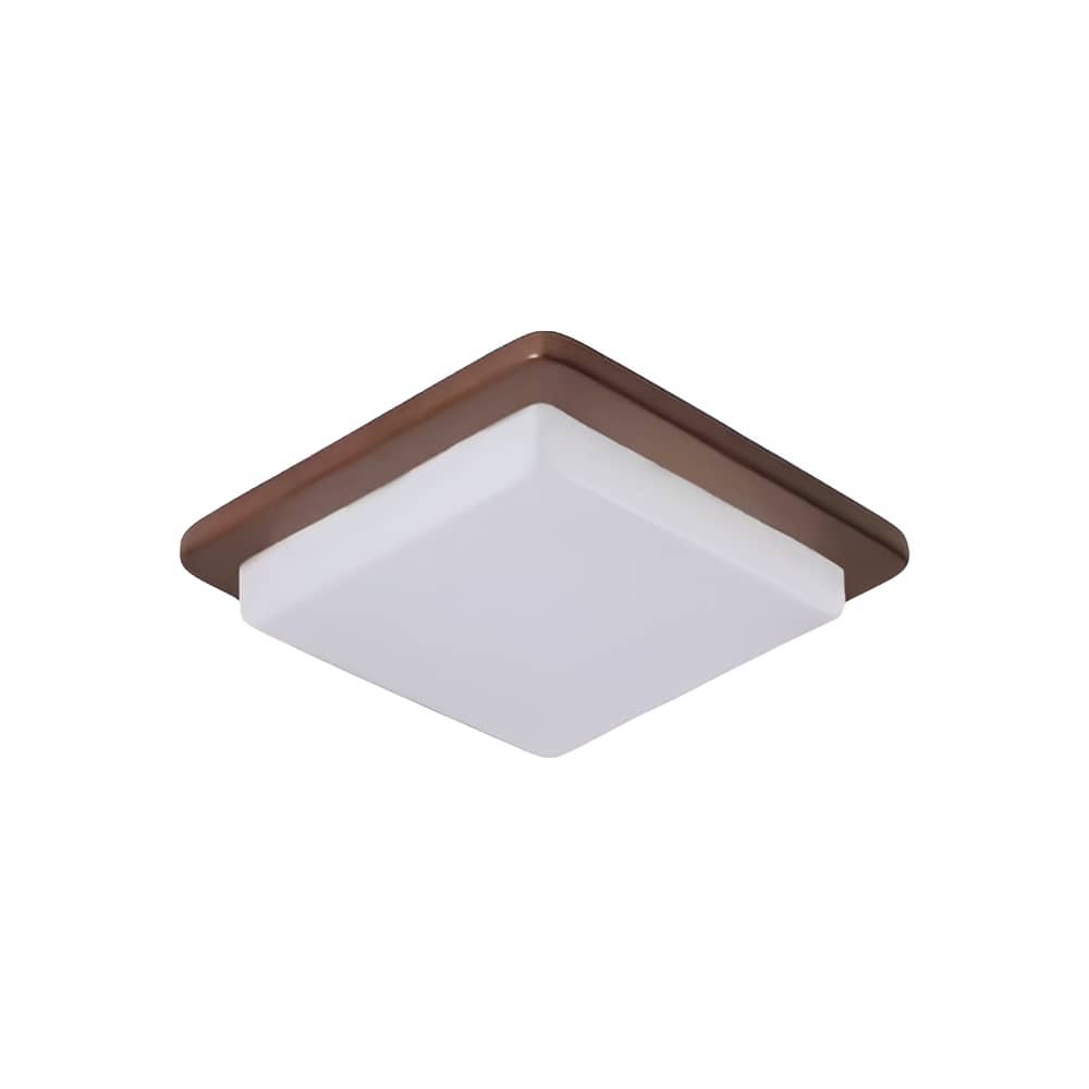 Modern Simple Square Wooden Ceiling Light