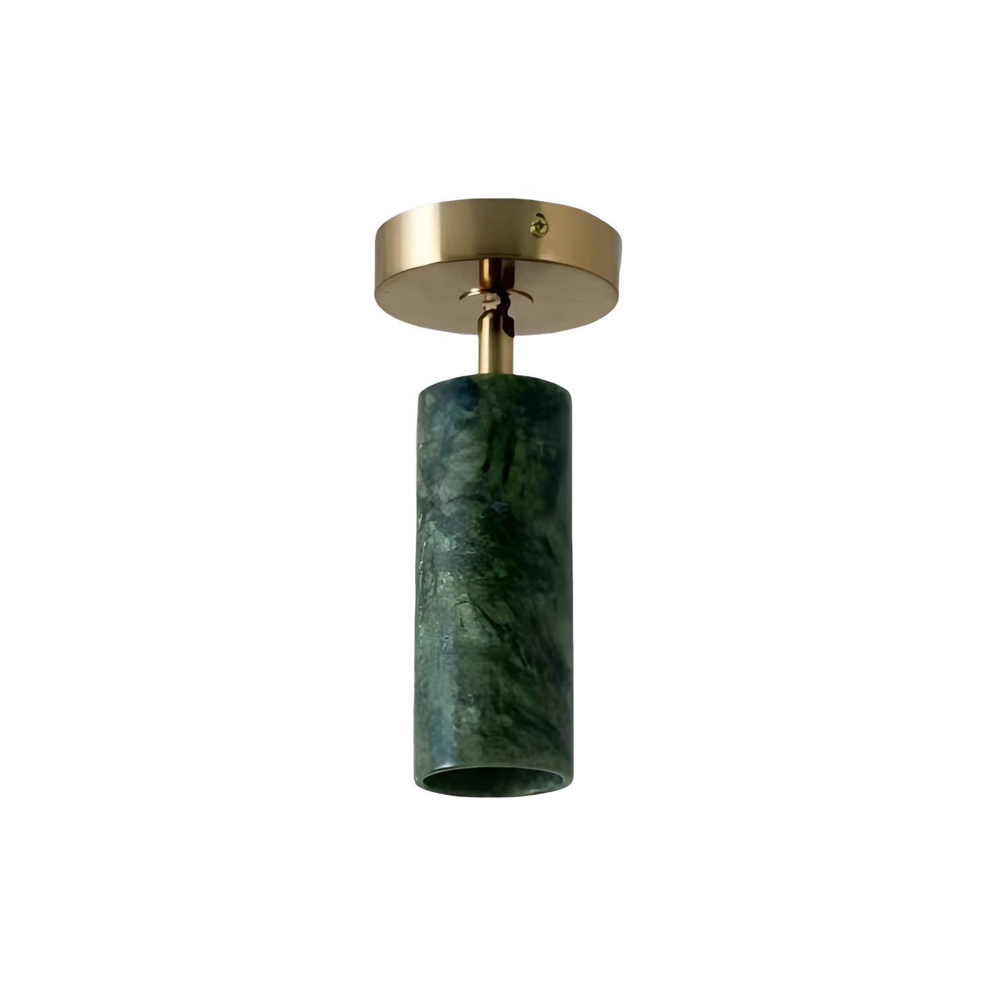 Natural Jade Vintage Dark Green Ceiling Light