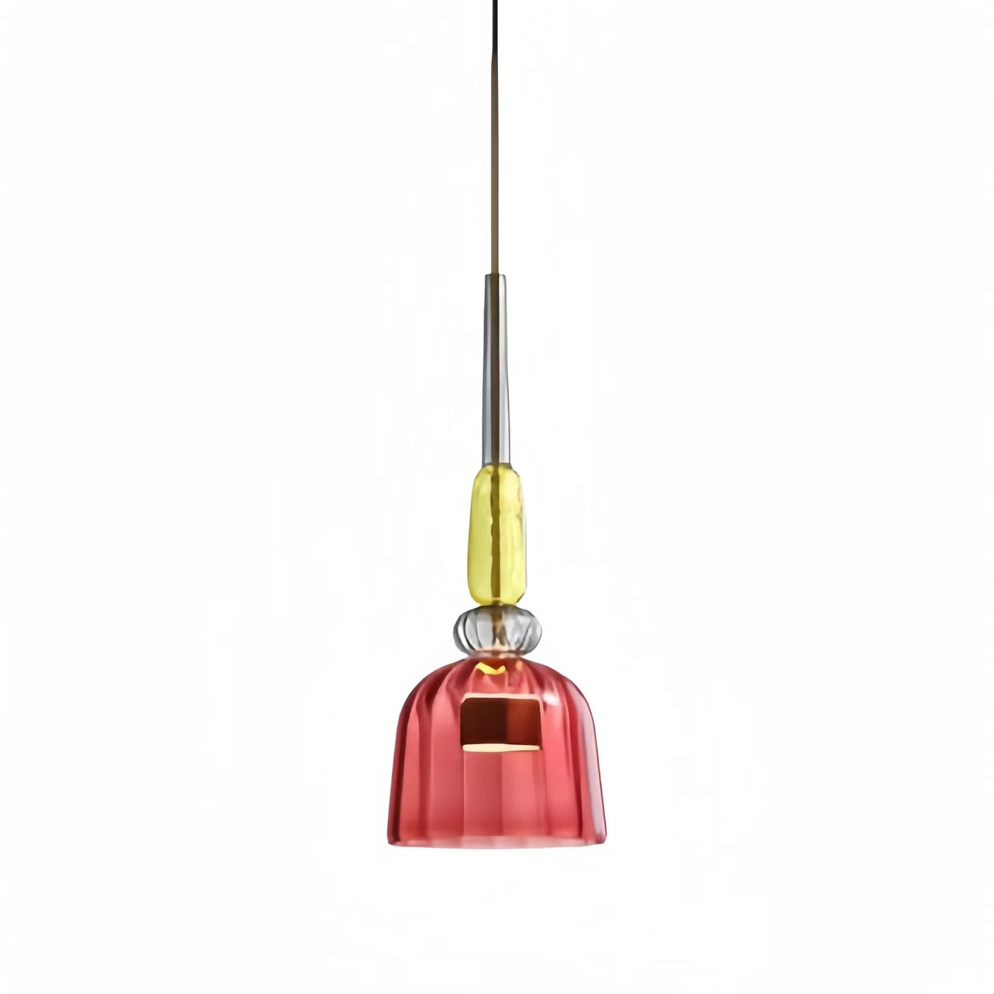 Nordic Colorful Glass Pendant Light
