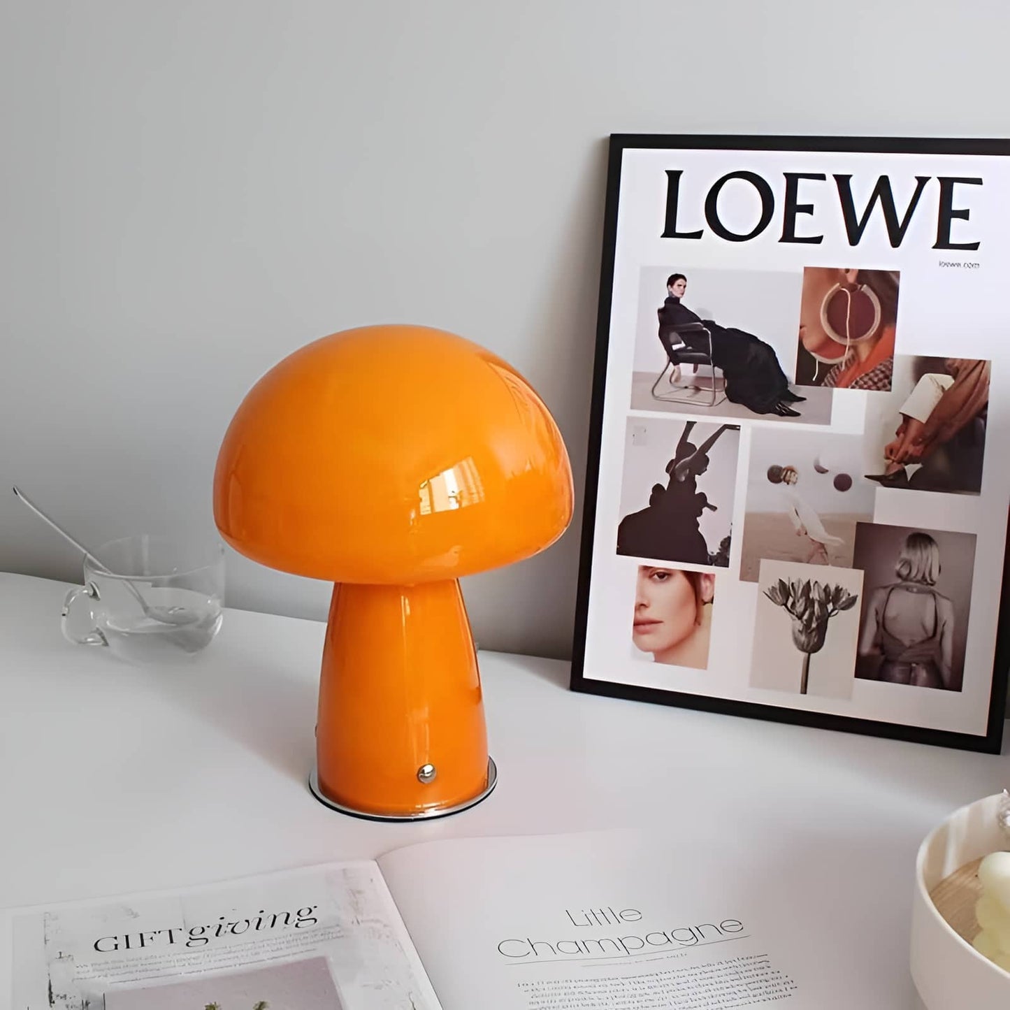 Nordic Creative Bauhaus Mushroom Table Lamp