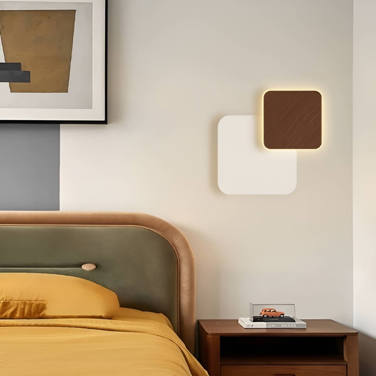 Minimalistische drehbare LED Wandlampe für moderne Innenräume