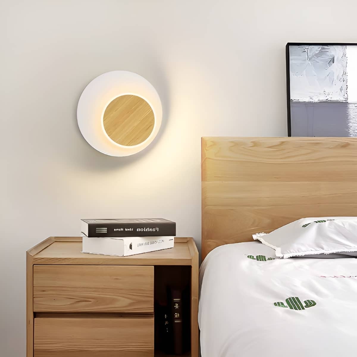 Minimalistische drehbare LED Wandlampe für moderne Innenräume