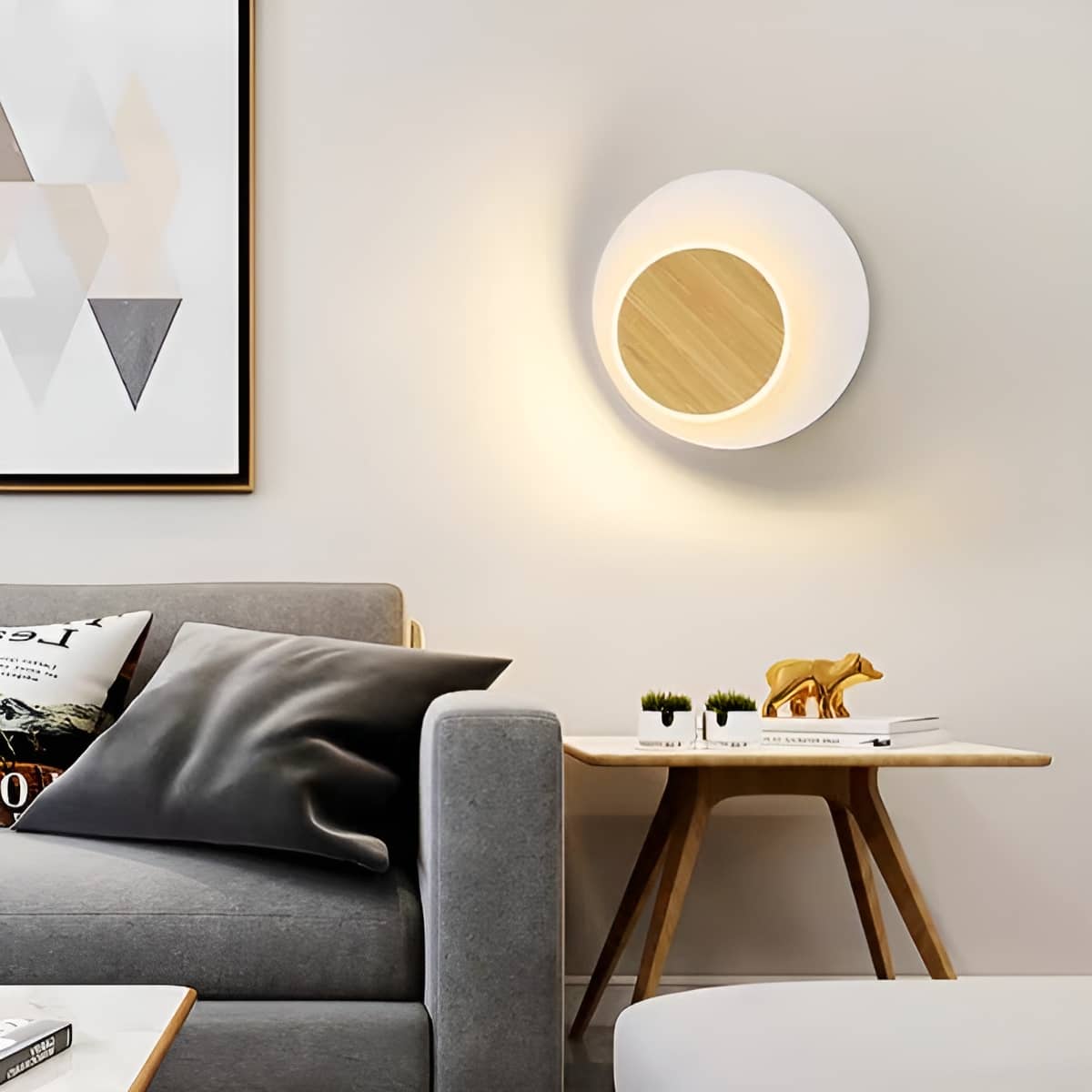 Nordic Geometric Rotatable Minimalist Wall Lamp