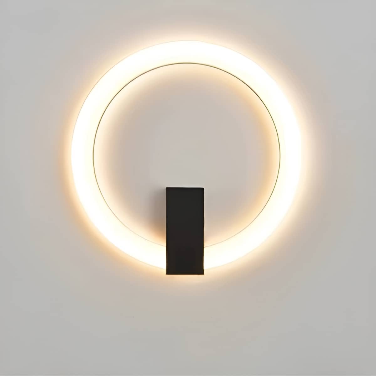 minimalistische fahrradbeleuchtung Nordische Minimalistische Ring LED Wandleuchte