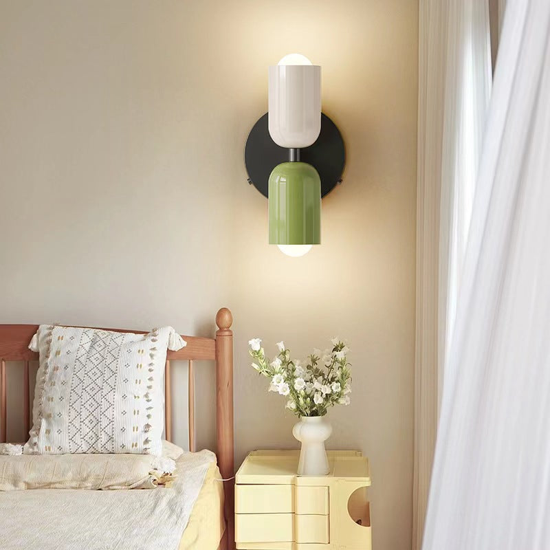 Modern Macaron Up Down Wall Light