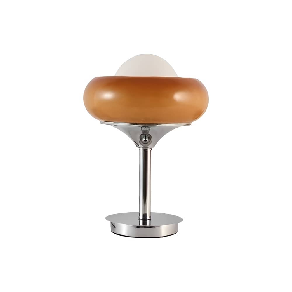 Bauhaus Vintage Egg Tart Orange Desk Lamp