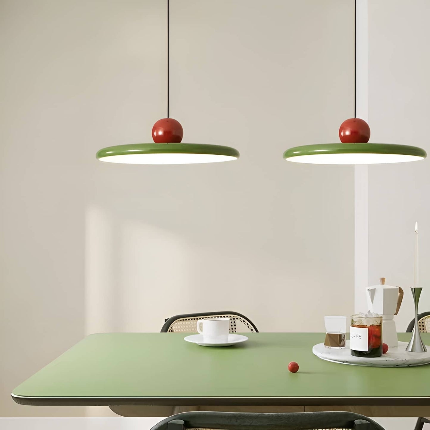 Nordic Bauhaus Flying Disc Pendant Lamp