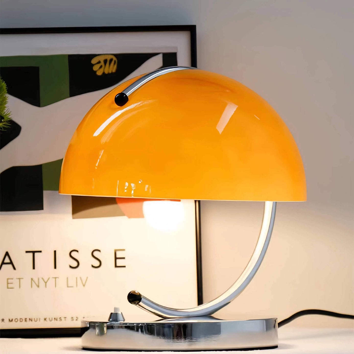 Nordic Creative Bauhaus Glass Table Lamp