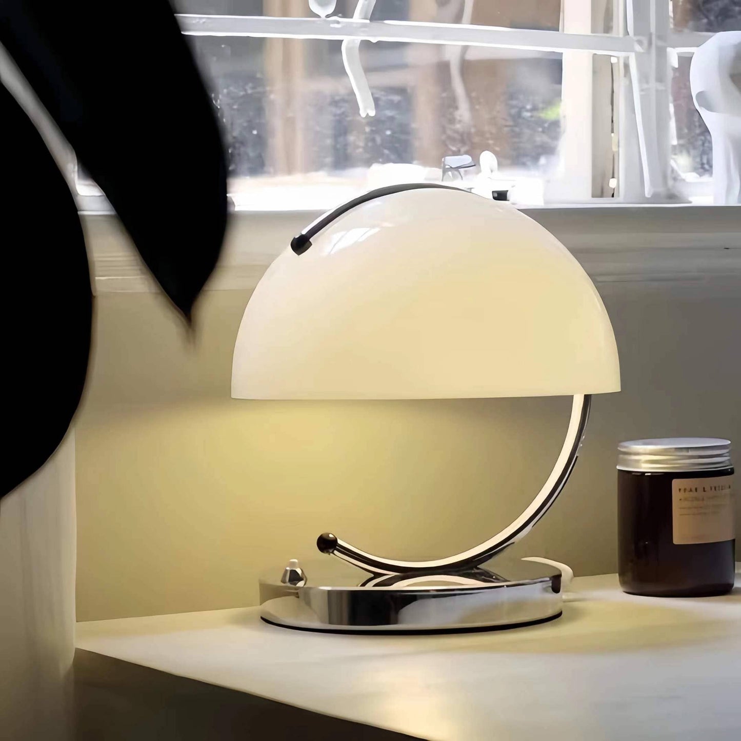 Nordic Creative Bauhaus Glass Table Lamp