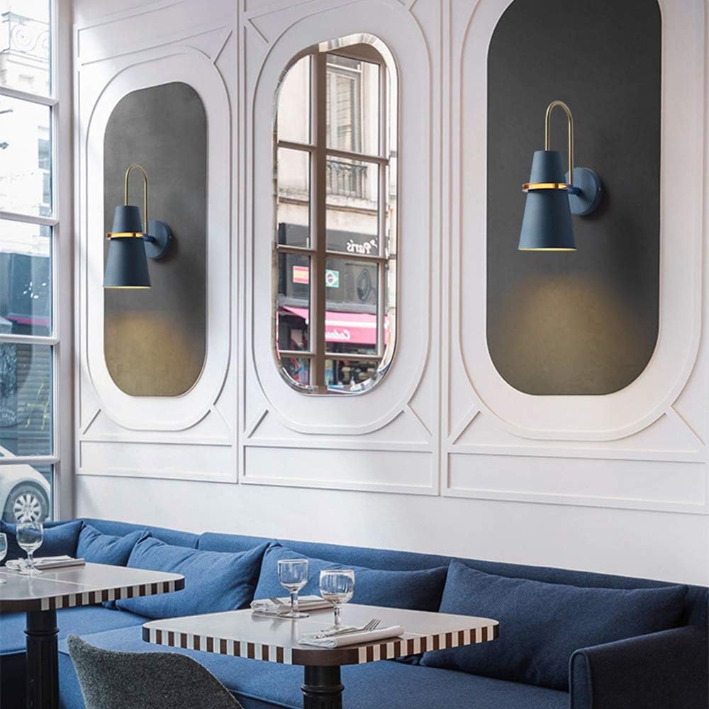 Nordic Horn Bucket Macaron Wall Light