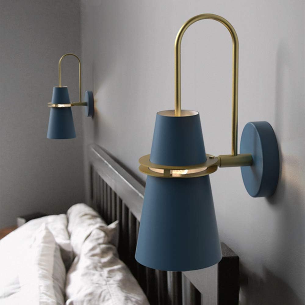 Nordic Horn Bucket Macaron Wall Lamp