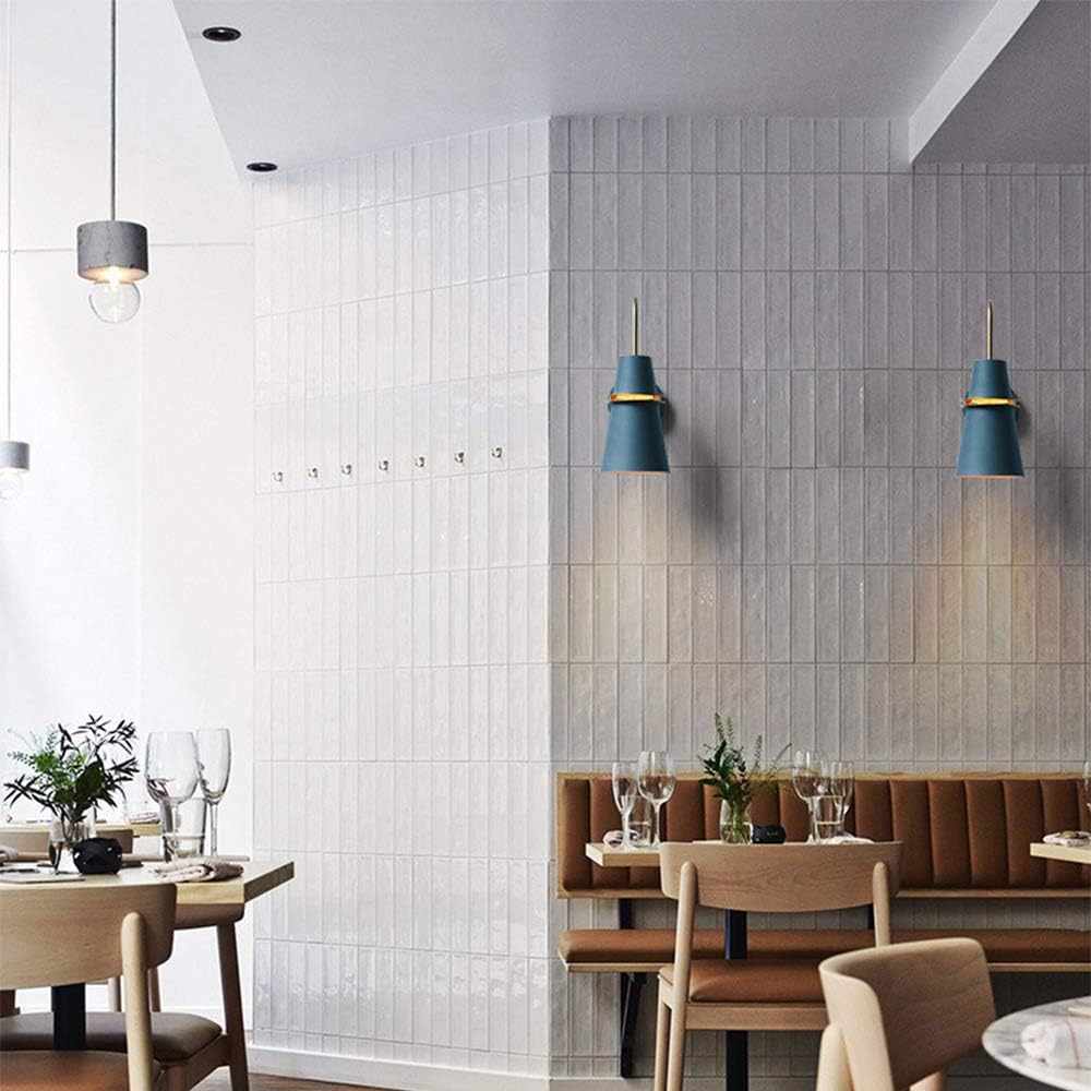 Nordic Horn Bucket Macaron Wall Lamp
